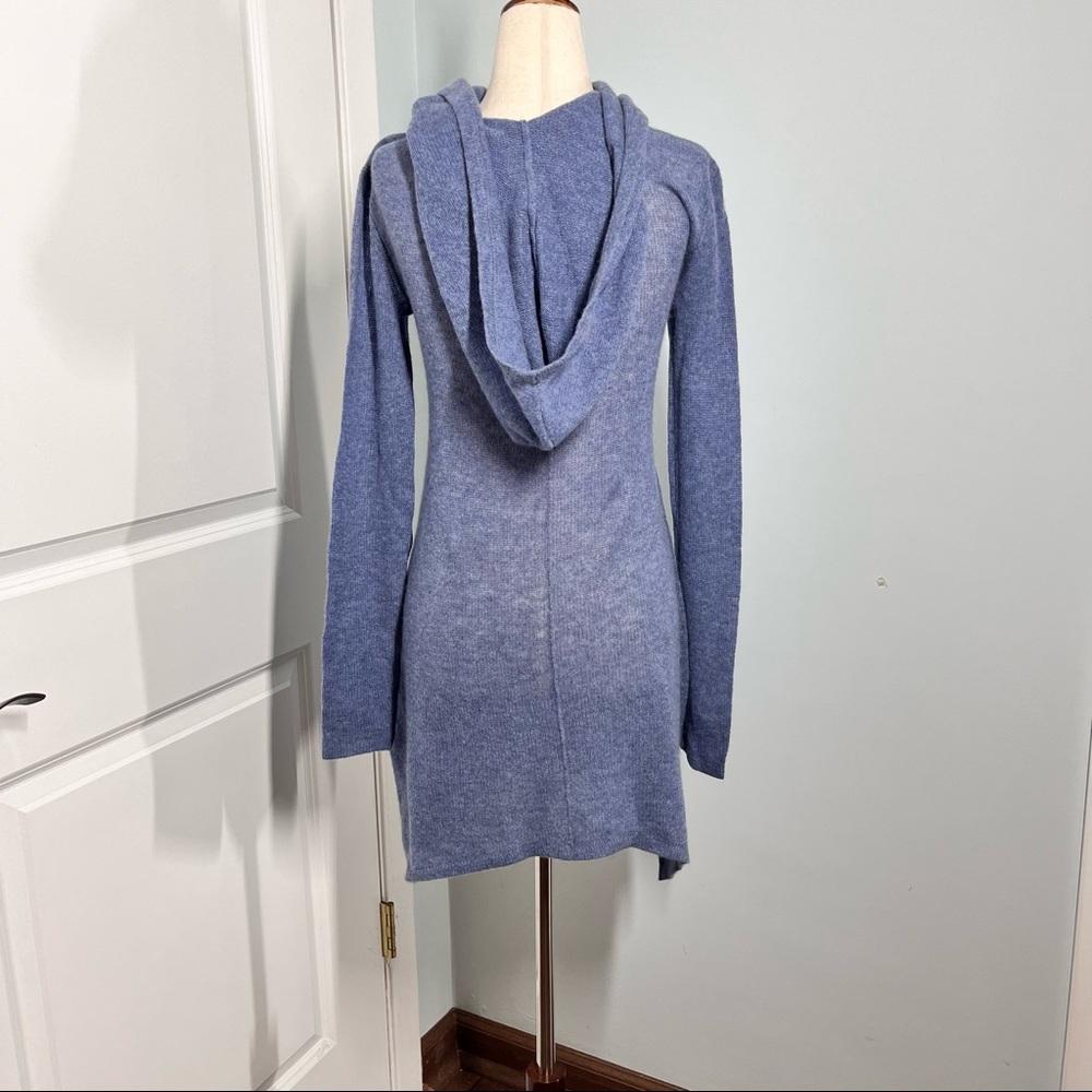 Sala Fifth Avenue 100% cashmere turtle neck hoodie sweater size XS - Picture 9 of 12